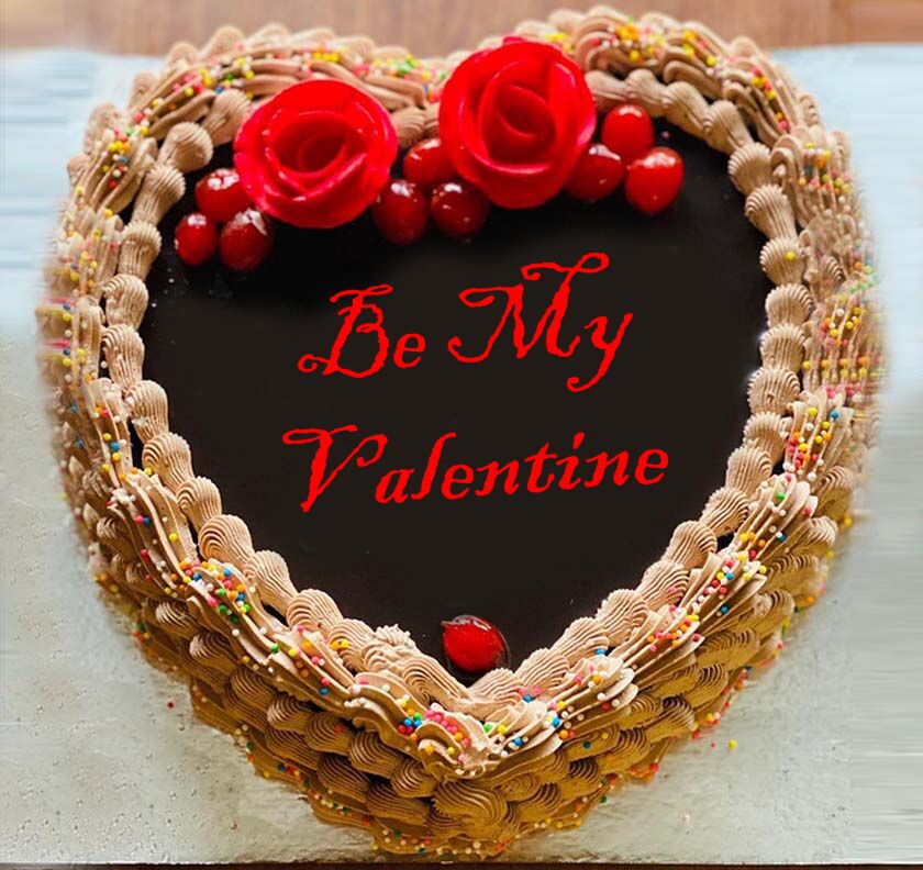 Chocolate Cake heart shape