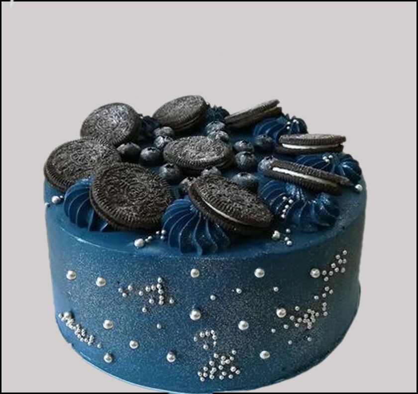 Blueberry Cake Oreo Toppings