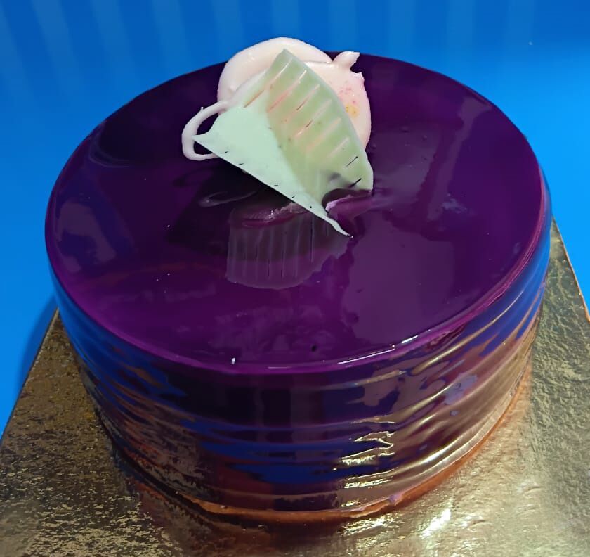 Blueberry Glazed Cake